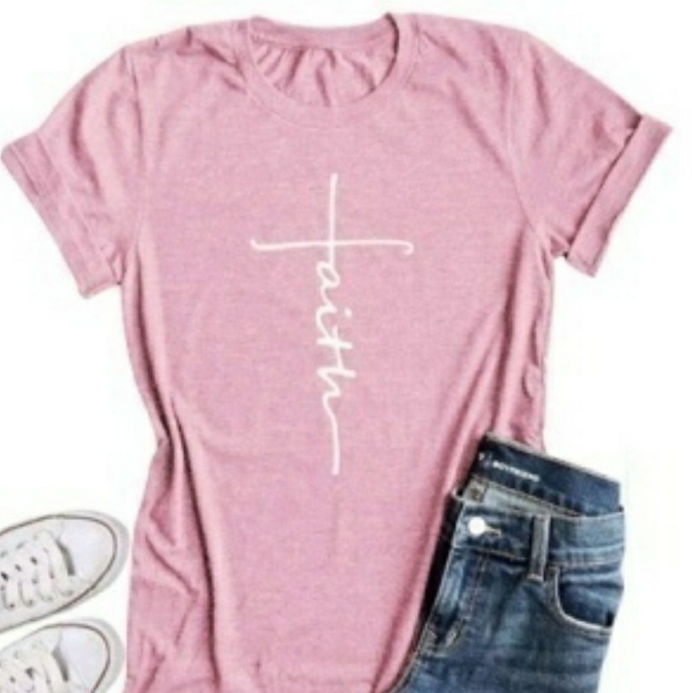 Graphic Tee - "Faith"